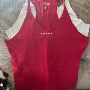 YoungLa string tank size medium RED only
